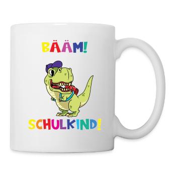 Bääm! Ich Bin Jetzt Schulkind Einschulung - Tasse - Weiß - Rechts