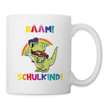 Bääm! Ich Bin Jetzt Schulkind Einschulung - Tasse - Weiß - Rechts