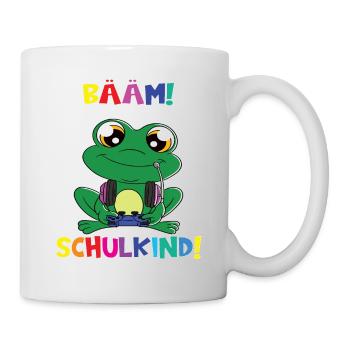 Bääm! Ich Bin Jetzt Schulkind Einschulung - Tasse - Weiß - Rechts