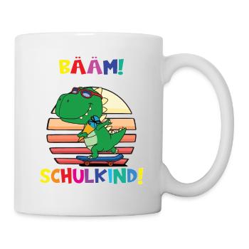 Bääm! Ich Bin Jetzt Schulkind Einschulung - Tasse - Weiß - Rechts