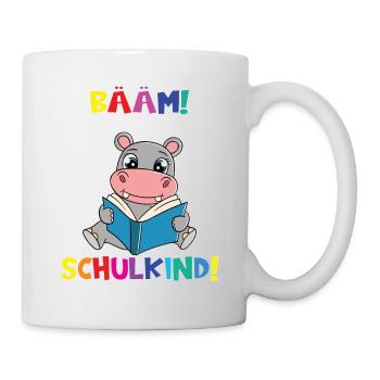 Bääm! Ich Bin Jetzt Schulkind Einschulung - Tasse - Weiß - Rechts