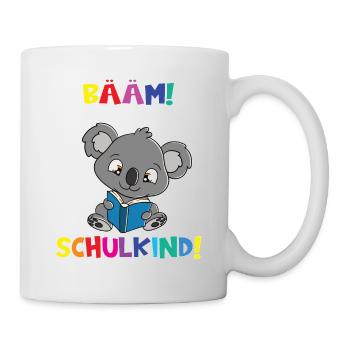 Bääm! Ich Bin Jetzt Schulkind Einschulung - Tasse - Weiß - Rechts