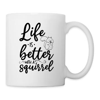 Life is better with a - Mug - white - Right