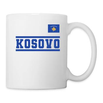 Kosovo Flag Flag Jersey Kosovar Gift - Mug - white - Right