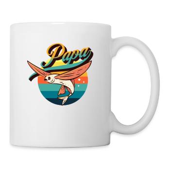 Papa Daddy Dad Bruh - Tasse - Weiß - Rechts