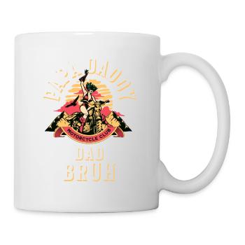Papa Daddy Dad Bruh - Mug blanc - blanc - Droite
