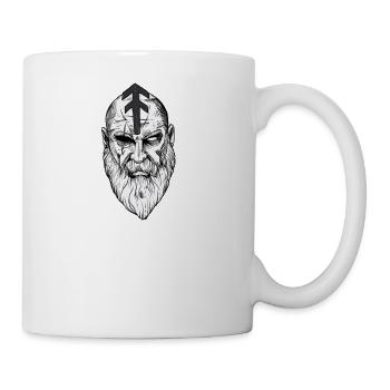 Viking Warrior I Valhalla Asgard Motif for - Mug - white - Right