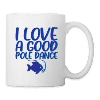 J’adore une bonne pole dance 3 - Mug blanc - blanc - Droite