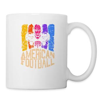 American Football Colour Player 2 - Mug - white - Right