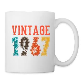 Birthday Papa Vintage 1967 - Mug - white - Right