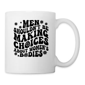 Feministischer Feminismus Woman Equality Geschenkidee - Tasse - Weiß - Rechts