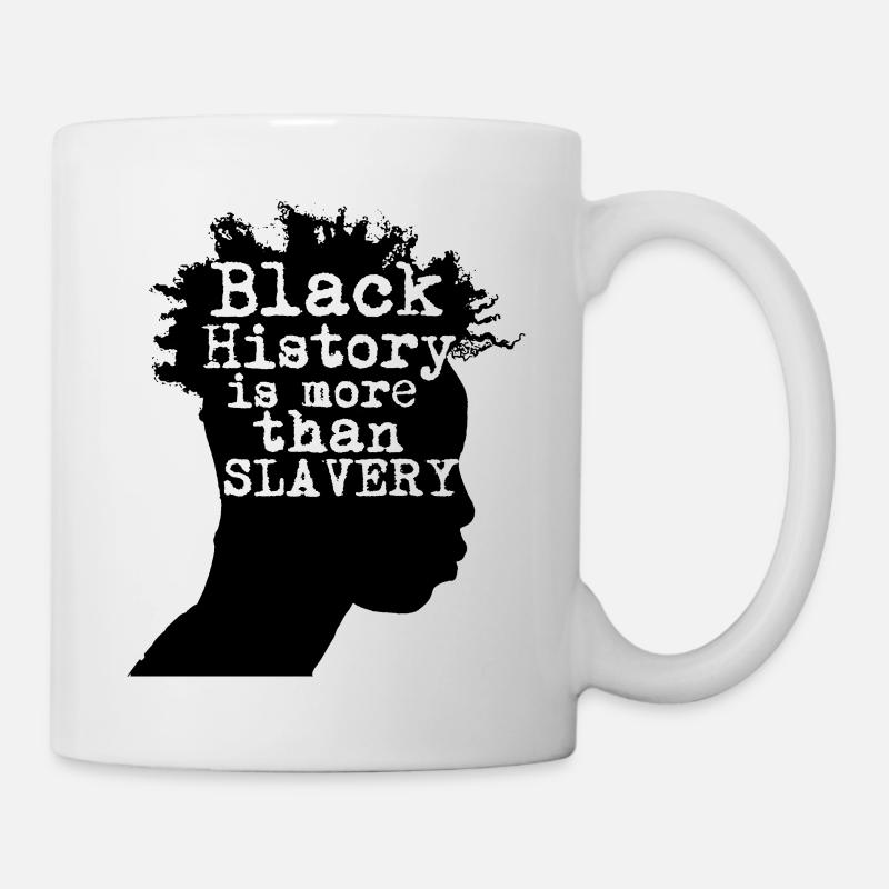 Black History is More than Slavery - Mug - white