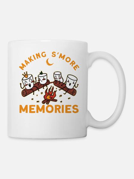 Making S'mores Memories - Tasse - Weiß