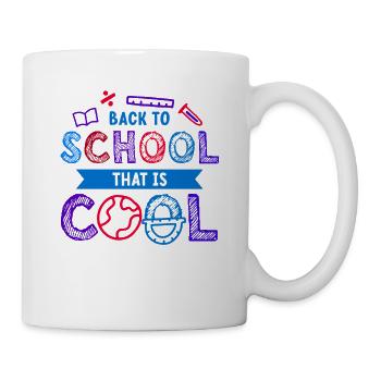 Kids Back to School That Is Cool Design - Mug - white - Right