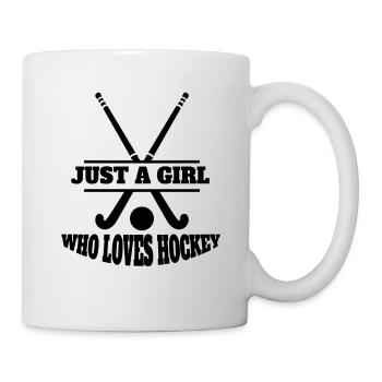 Field Hockey Girls Hockey Player Women's Hockey - Mug - white - Right