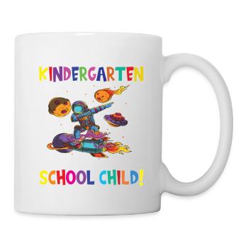 Au revoir la maternelle, je suis un écolier maintenant ! - Mug blanc - blanc - Droite