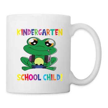 Au revoir la maternelle, je suis un écolier maintenant ! - Mug blanc - blanc - Droite