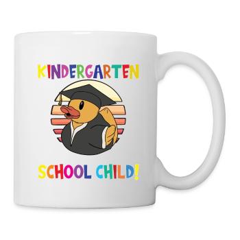 Au revoir la maternelle, je suis un écolier maintenant ! - Mug blanc - blanc - Droite