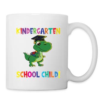 Au revoir la maternelle, je suis un écolier maintenant ! - Mug blanc - blanc - Droite