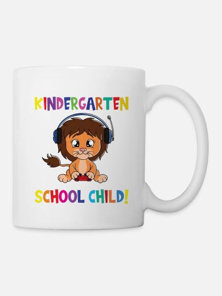 Goodbye Kindergarten I Am A Schoolchild Now! - Tasse - Weiß