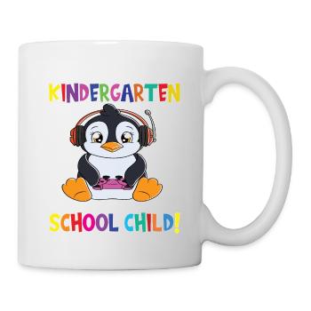 Au revoir la maternelle Je suis un écolier maintenant! - Mug blanc - blanc - Droite