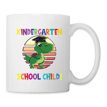 Au revoir la maternelle, je suis un écolier maintenant ! - Mug blanc - blanc - Droite
