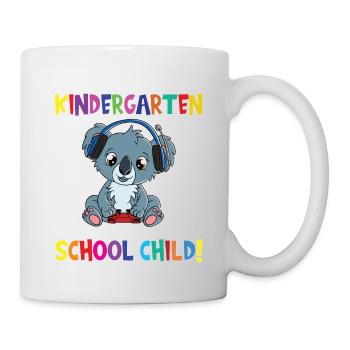 Au revoir la maternelle Je suis un écolier maintenant! - Mug blanc - blanc - Droite