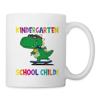 Au revoir la maternelle, je suis un écolier maintenant ! - Mug blanc - blanc - Droite