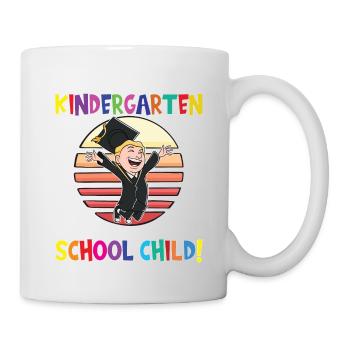 Au revoir la maternelle, je suis un écolier maintenant ! - Mug blanc - blanc - Droite