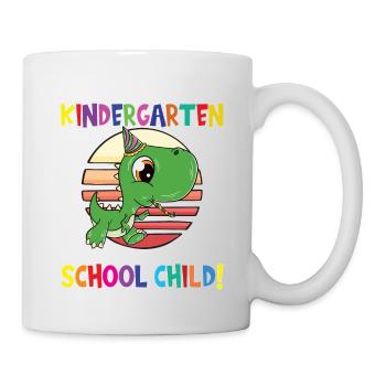 Au revoir la maternelle, je suis un écolier maintenant ! - Mug blanc - blanc - Droite
