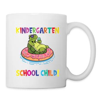 Au revoir la maternelle, je suis un écolier maintenant ! - Mug blanc - blanc - Droite