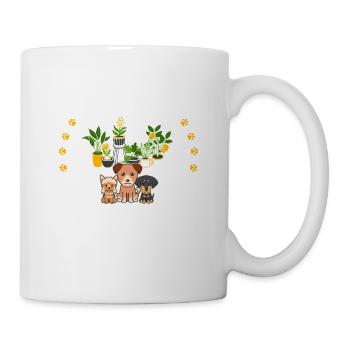 I Just Need Dogs & Plants Dog Lover House Plant Lo - Mug - white - Right