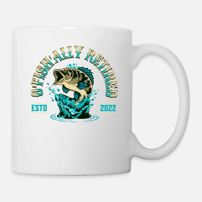 O Fish Ally Retired - Mug - white