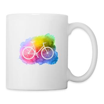 Trust Me I'm a Cycologist Witziges Fahrrad Fahrrad - Tasse - Weiß - Rechts