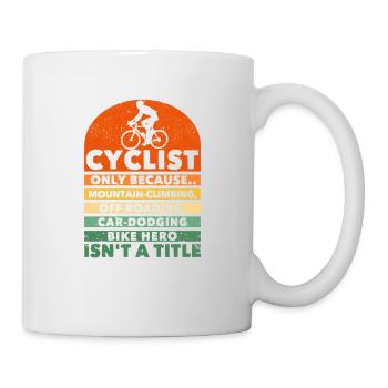 Fun Bike Outdoor Activity Mountaineering - Mug - white - Right