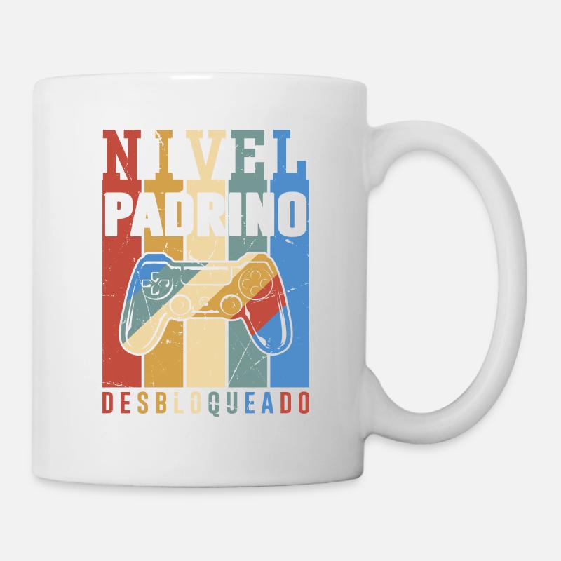 Niveau Parrain Débloqué - Mug blanc - blanc