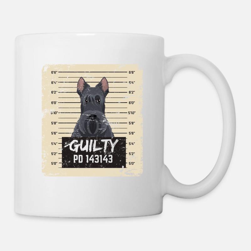 Scottish Terrier Chien Petit Terrier Dog Lover Drôle - Mug blanc - blanc