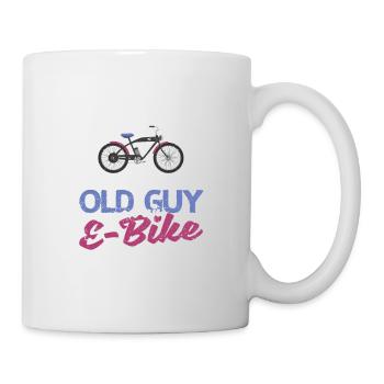 Elektrofahrrad Unterschätzen Sie niemals einen - Tasse - Weiß - Rechts