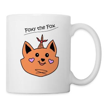 Foxy the Fox - Tasse - Weiß - Rechts