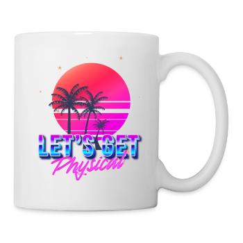 Obtenons l’esthétique Physique Vaporwave - Mug blanc - blanc - Droite