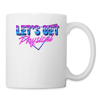 Obtenons l’esthétique Physique Vaporwave - Mug blanc - blanc - Droite