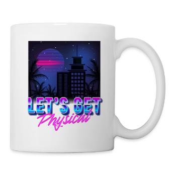 Obtenons l’esthétique Physique Vaporwave - Mug blanc - blanc - Droite