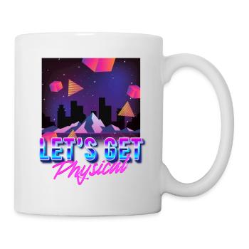 Obtenons l’esthétique Physique Vaporwave - Mug blanc - blanc - Droite
