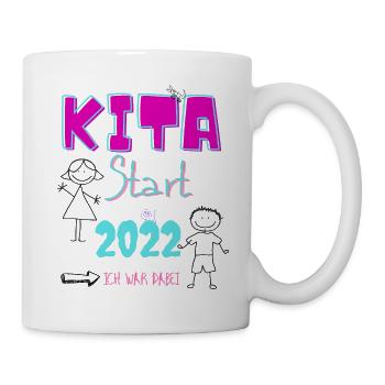 KITA Start - Tasse - Weiß - Rechts
