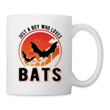 Just a Boy who loves Bats Bat - Mug - white - Right