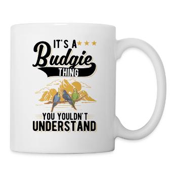 Perruche Chose Perruche Welli Perruche - Mug blanc - blanc - Droite
