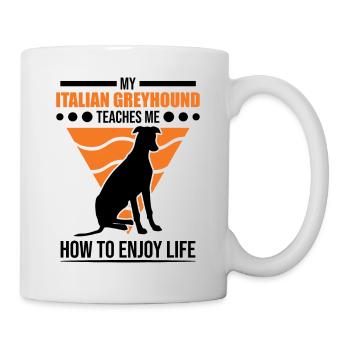 Italian greyhound Italian wind chime - Mug - white - Right
