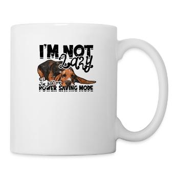 I'm not lazy I'm just on power saving mode - cute - Mug - white - Right