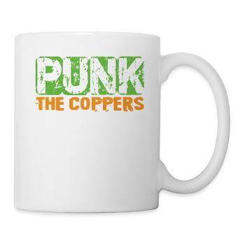 Punk The Coppers - Gothique - Grunge - Concert - Got - Mug blanc - blanc - Droite