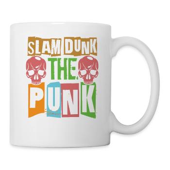 Slam Dunk The Punk - Gothique - Concert - Grunge - Mug blanc - blanc - Droite
